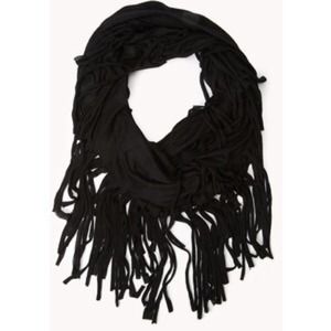 Forever 21 infinity fringe scarf !
