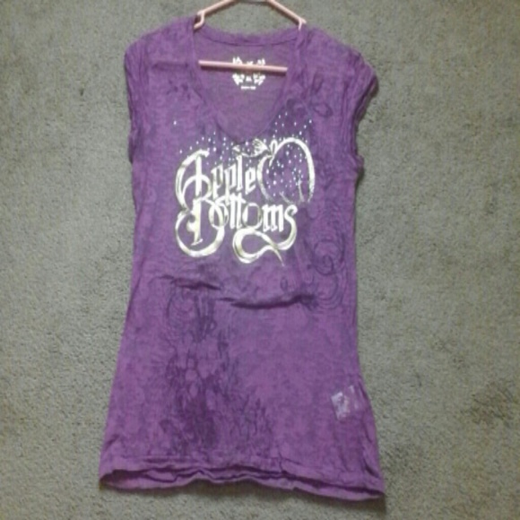 Apple Bottoms purple shirt