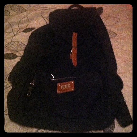 A Black backpack