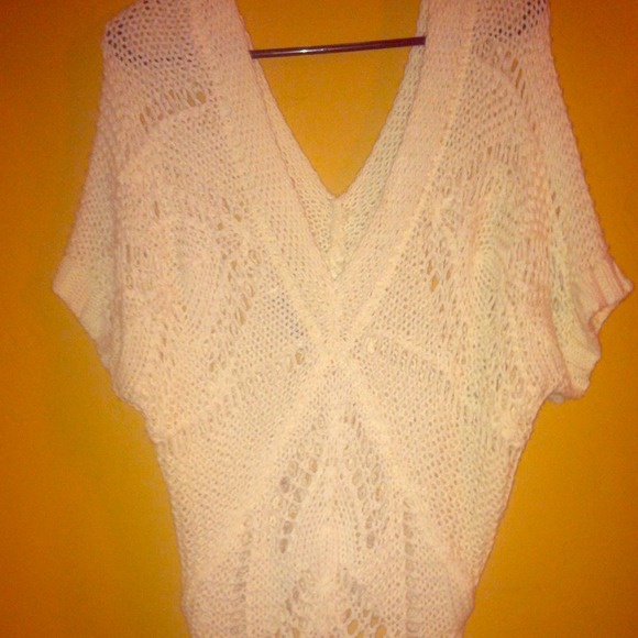 Knitted stylish sweater
