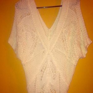 Knitted stylish sweater