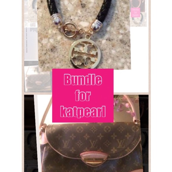 Beverly MM Handbag and TB bracelet bundle