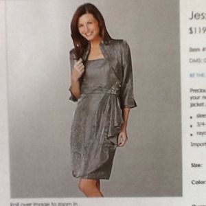 Jessica Howard Bolero Jacket Dress