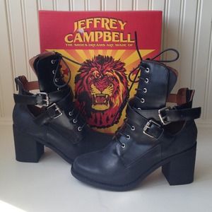Jeffrey Campbell Shoes - *Host Pick* Buckle Combat Boots Jeffrey Campbell Shoes - *Host Pick* Buckle Combat Boots
