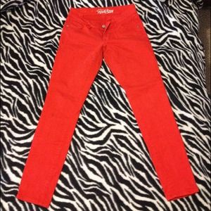 Red Rock Star Skinny Jeans