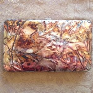 Lodis Metallic Leather Wallet