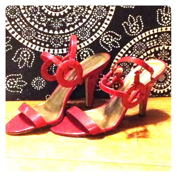 Sexy candy apple red heels