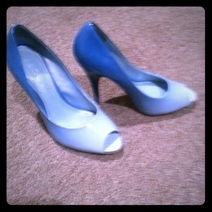 Blue shoe