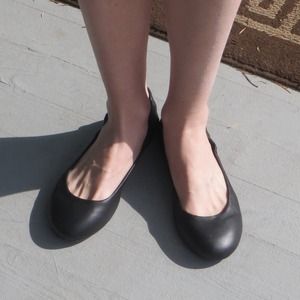 BCBG Paris Magie Leather Ballet Flat.