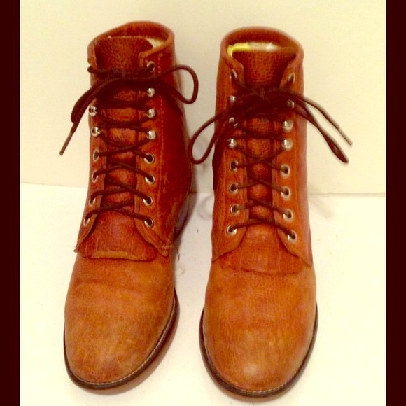 ✨REDUCED✨Justin Lace Up Roper Boot