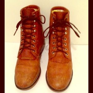 ✨REDUCED✨Justin Lace Up Roper Boot