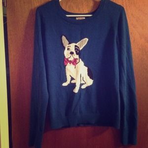 ✊✊Traded✊✊Royal blue doggy sweater!!!