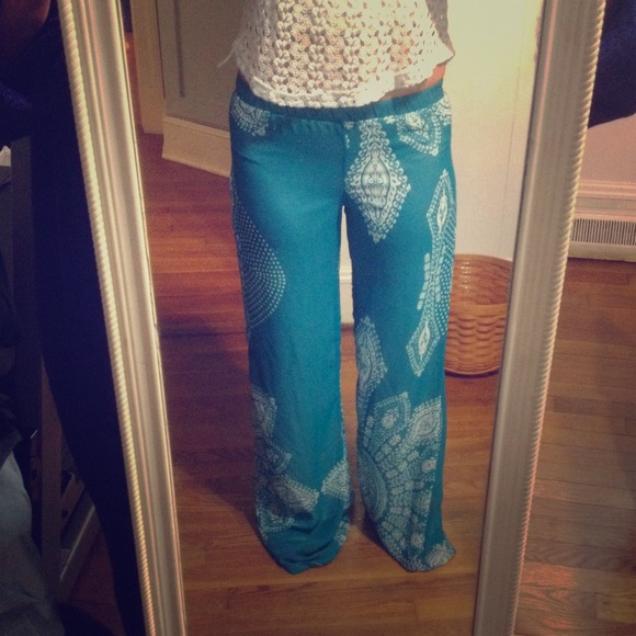 Boho style pants!!!! ONLY WORN FOR PICTURE!!!