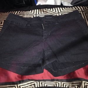 Black shorts size 5