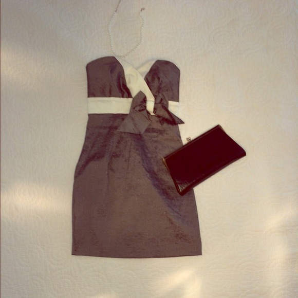 Strapless cocktail dress worn once