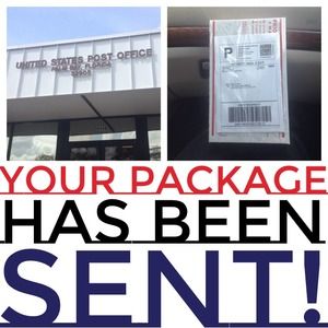 YOUR PACKAGE HAS BEEN SENT!💙📫📦🚐