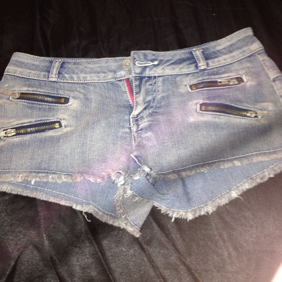 Denim shorts size 7