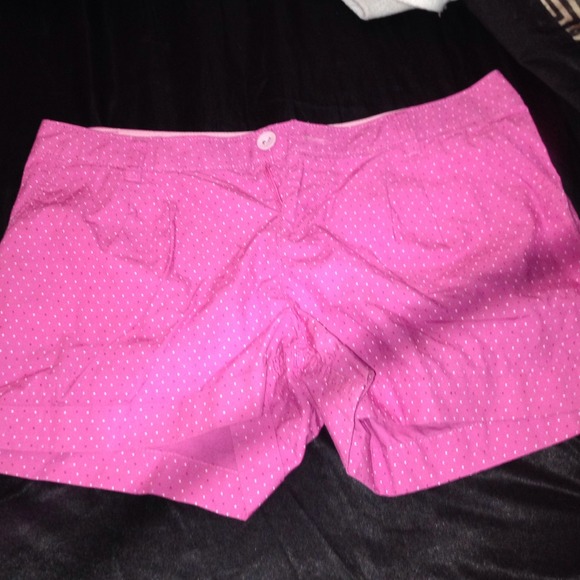 Pink polkadot shorts Nice fit beautiful shorts