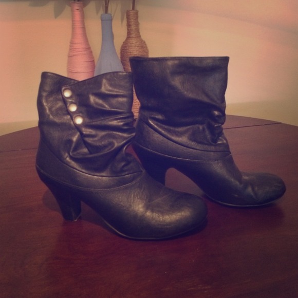Black booties