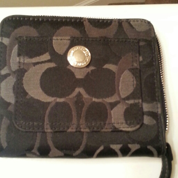 Sold  Coach wallet & Cosmetic bag Reduced