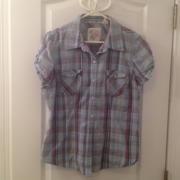 Short sleeve plain top