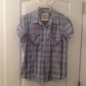 Short sleeve plain top