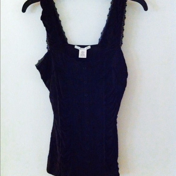 NWOT corset black tank