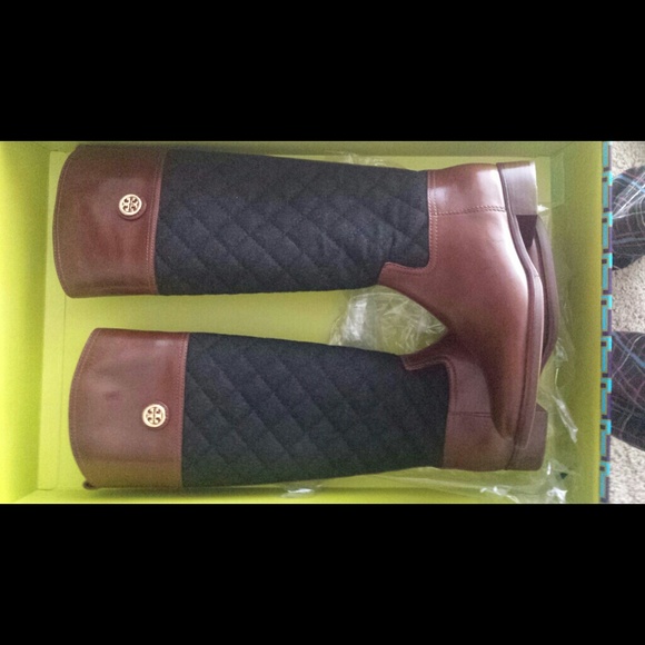 [SOLDD] Tory burch riding boots sz 6.5 - Picture 2 of 2