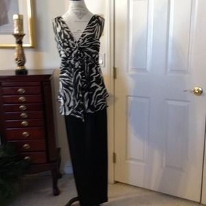 R&M Richards party pant-set