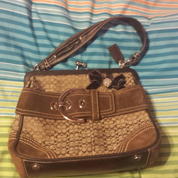 small coach bag