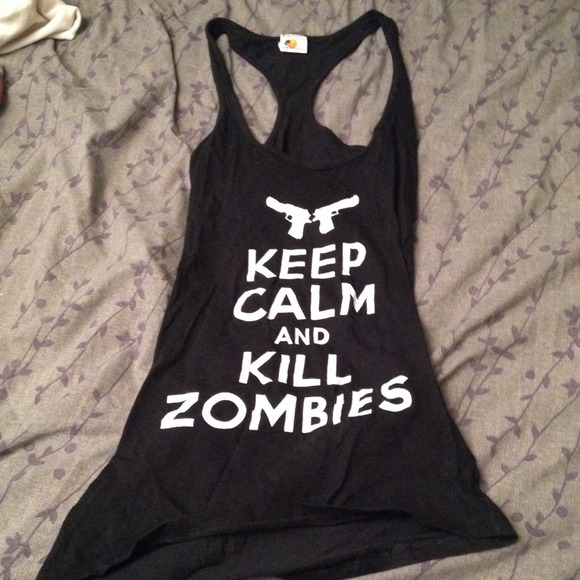 Keep Calm & Kill Zombies Tank
