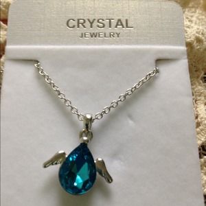 Necklace - angel crystal