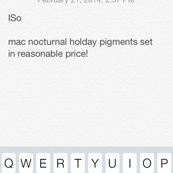 mac nocturnal pigments
