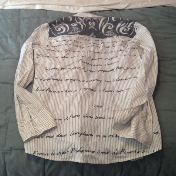Pin-Striped Button Down - Picture 2 of 2