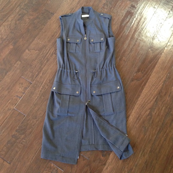 Grey Calvin Klein Dress