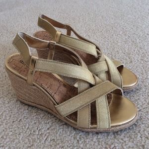SOLD Gold wedges