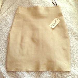 ********SOLD********** Tan Bodycon Skirt