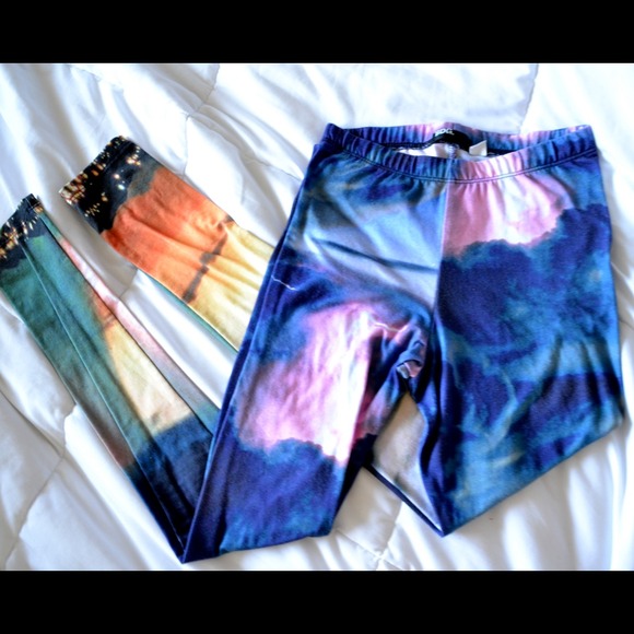 BDG lightning leggings