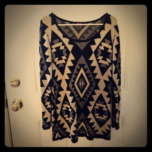 Body Central Tribal Print Dress