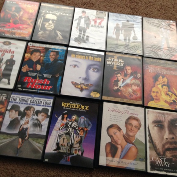 DVD Bundle. 10 movies