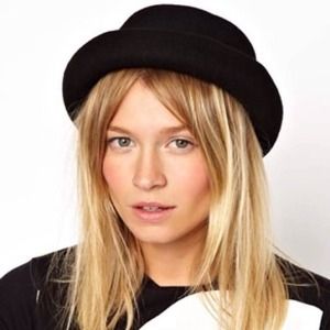 Asos deep roll felt boater hat