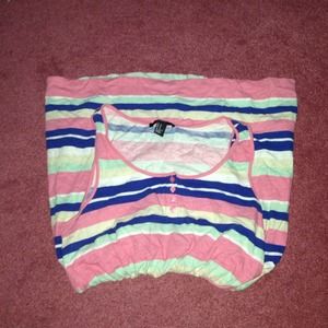 Striped colorful dress