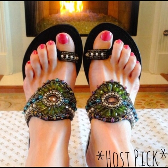 Matisse Shoes - Matisse Beaded Sandals! 💙💙💙💙💙
