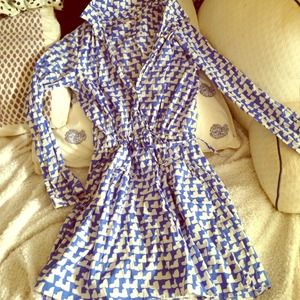 Gap Collared Synch Waist day Dress