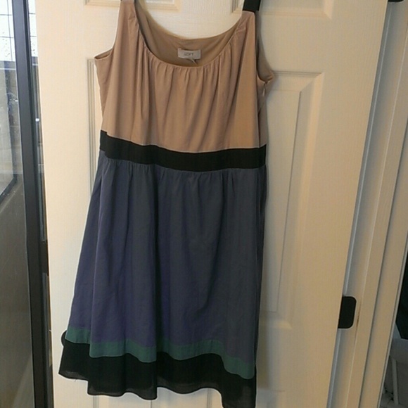 Loft color block sun dress