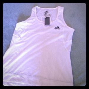 ✂️ADIDAS white tank