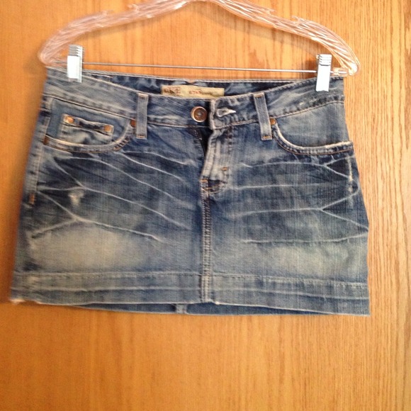 Bke denim jean skirt