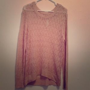 LC Lauren Conrad Sheer Sweater