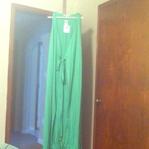 NWT fresh lime colored Diane Von Furstenberg dress