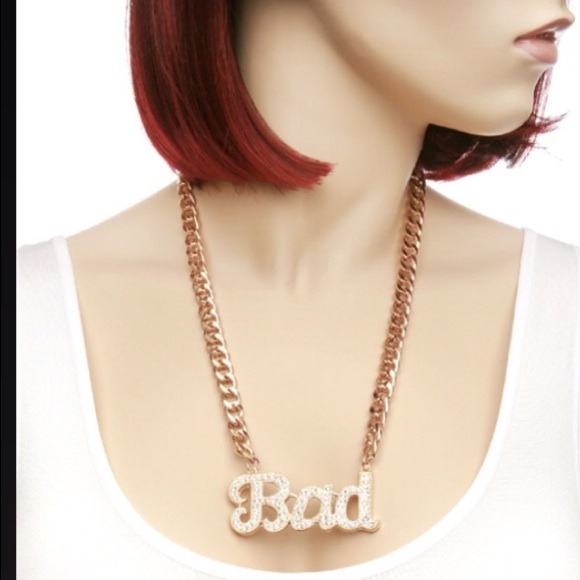 "Bad" Necklace